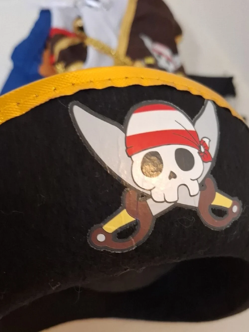 Spooktacular Creations Kids Pirate Costume - Black, Brown, White, Blue